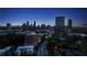 Night-time aerial view of townhome with convenient access to the city and local attractions at 3663 Brookhaven Manor Ne Xing, Atlanta, GA 30319