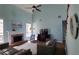 Bright, open living room with fireplace, high ceilings, and hardwood floors at 4118 Sandy Branch Dr, Buford, GA 30519