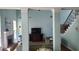 Spacious living room with fireplace, high ceilings, and modern decor at 4118 Sandy Branch Dr, Buford, GA 30519
