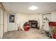 Unfinished basement includes access to the exterior at 135 Fiddle Crk, Social Circle, GA 30025