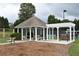 Community outdoor amenity features a covered picnic area with tables and benches, perfect for gatherings and enjoying the outdoors at 3665 Evonvale Gln, Cumming, GA 30041