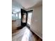 A dark-painted front door welcomes you into this open-concept home at 3735 Fir Dr, Buford, GA 30518