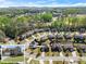 Aerial view of the neighborhood, showcasing the home's location in a well-maintained community at 4735 Belcrest Way, Cumming, GA 30040