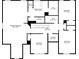 Layout of second floor showing primary bedroom with bathroom and walk-in closet and other bedrooms at 4735 Belcrest Way, Cumming, GA 30040