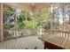 Relaxing screened porch offering a peaceful outdoor space with wooded views at 2016 Westbourne Way, Johns Creek, GA 30022