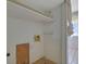 A small storage area featuring white walls and doorway to another room at 3312 Northcrest Rd # C, Atlanta, GA 30340
