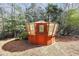 Exterior shot of a quaint outdoor greenhouse at 503 Clearwater Dr, Mcdonough, GA 30252