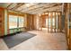 Spacious unfinished basement area, ready for customization with exposed framing at 3070 Jardin Nw Ln, Kennesaw, GA 30152