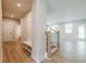 Entryway with staircase, hallway and half bath access at 3962 Adler Cir, Buford, GA 30519