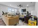 Bright and stylish living room with comfortable seating and modern decor at 137 Bastian Rd, Mcdonough, GA 30252