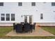 Patio with dining set, perfect for outdoor entertaining or enjoying meals at 137 Bastian Rd, Mcdonough, GA 30252