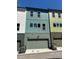 Rear exterior showing a two-car garage with modern finishes at 1392 Cozy Circle # 349, Atlanta, GA 30315