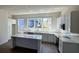 Spacious kitchen featuring a large island, stainless appliances, and hardwood floors at 1392 Cozy Circle # 349, Atlanta, GA 30315