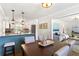 Inviting dining area with an open view to the kitchen and living room at 974 Shirley Se St, Smyrna, GA 30082