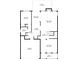 First floor layout featuring kitchen, Gathering room, living room, garage, bedroom, and dining area at 521 Mirramont Pl, Woodstock, GA 30189