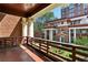 Spacious balcony shows the outdoor living space with views of lush landscaping at 746 N Highland Ne Ave # 6, Atlanta, GA 30306