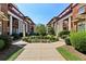 Beautiful courtyard view highlighting mature landscaping and architectural details at 746 N Highland Ne Ave # 6, Atlanta, GA 30306