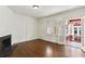 Sun-lit living room with hardwood floors and a balcony door perfect for indoor/outdoor living at 746 N Highland Ne Ave # 6, Atlanta, GA 30306