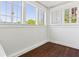 Bright room with hardwood floors and lots of natural light perfect for a home office at 746 N Highland Ne Ave # 6, Atlanta, GA 30306