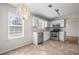 Well-lit kitchen features stainless steel appliances, ample counter space, and neutral decor at 2550 Columbia Crossing Ct, Decatur, GA 30034