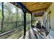 Exterior view of the deck with a scenic view, offering a serene outdoor space at 2685 Maple Park Pl # 27, Cumming, GA 30041