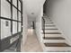 Entryway featuring white walls, tile floor, and staircase at 6700 Roswell Rd # 20D, Sandy Springs, GA 30328