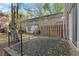 Private outdoor patio of a brick townhouse community at 6700 Roswell Rd # 20D, Sandy Springs, GA 30328