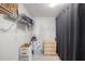Walk-in closet features storage solutions, rods and shelving at 2840 Smith Ridge Trce, Peachtree Corners, GA 30071