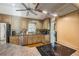 Kitchen features stainless steel appliances, breakfast bar, and cooktop stove at 230 Oakmere Dr, Alpharetta, GA 30009