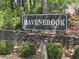 Havenbrook community signage with lush landscaping at 1153 Haven Brook Ln, Brookhaven, GA 30319