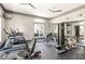 Well-equipped fitness center featuring treadmills, weight machines, and mirrored walls for a complete workout at 375 Highland Ne Ave # 508, Atlanta, GA 30312