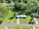 An aerial view of the property, showcasing its well-manicured lawn and convenient street access at 630 Cambridge Dr, Marietta, GA 30066