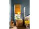 Bedroom detail with unique furnishings and cozy window seat at 1126 Mado Loop, Chattahoochee Hills, GA 30268