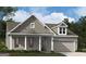 Charming one-story home with gray brick, front porch, and two-car garage at 505 Altamaha Court, Locust Grove, GA 30248