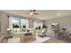 Cozy living room features a plush sofa, large windows, and an open design at 505 Altamaha Court, Locust Grove, GA 30248