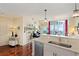 Bright open living area features hard wood floors, stainless steel appliances and lots of windows at 1080 Peachtree Ne St # 3213, Atlanta, GA 30309