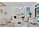 Bright living room featuring contemporary design elements and an open view to the outdoors at 115 Nova Ln, Roswell, GA 30075