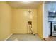 A dedicated laundry room space with utility connections ready for washer and dryer hookups at 177 Fairview Dr, Fairburn, GA 30213