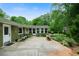 Spacious backyard with patio, seating, and lush greenery, ideal for relaxation at 5839 Darry Cir, Norcross, GA 30093