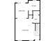 Detailed floor plan showcasing the layout of the first floor with living room, kitchen, and dining area at 992 Old Holcomb Bridge Rd, Roswell, GA 30076