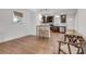 Modern kitchen with stainless steel appliances, granite countertops, and an island with bar seating at 1587 Wainwright Se Dr, Atlanta, GA 30316