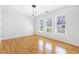 Bright bedroom with hardwood floors and large windows offering plenty of natural light at 2775 Loftview Sq # 8, Atlanta, GA 30339