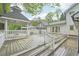 Expansive backyard deck featuring a quaint gazebo and easy home access at 2988 Chipmunk Se Trl, Marietta, GA 30067