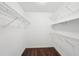 Walk-in closet with metal shelving, providing ample storage space at 2988 Chipmunk Se Trl, Marietta, GA 30067