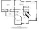 Detailed floor plan showcasing the layout of a two-story residence with multiple rooms and features at 1151 Goodwin Ne Rd, Brookhaven, GA 30324