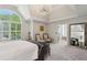 Beautiful primary bedroom with lots of natural light and attached bath at 1151 Goodwin Ne Rd, Brookhaven, GA 30324