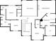 Second floor plan showing bedrooms, bathrooms, walk in closets and laundry room at 1420 Lockridge Dr, Cumming, GA 30041