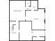 Basement floor plan showing a recreation room, bedroom, hall and storage at 1420 Lockridge Dr, Cumming, GA 30041