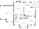 First floor plan showing the garage, Gathering room, kitchen, dining room, and living room at 1420 Lockridge Dr, Cumming, GA 30041