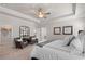 Large primary bedroom includes plenty of room and a sitting area at 627 Skytop Dr, Cumming, GA 30040